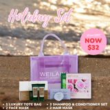 HOLIDAY SET WITH FREE LUXURY TOTE BAG