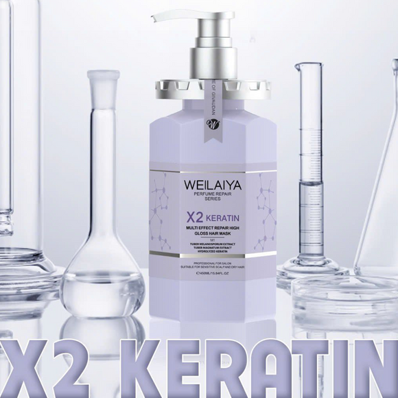 Weilaiya X2 Keratin Multi Effect High Gloss Hair Mask