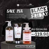 BLACK FRIDAY 💥 Weilaiya Detox Shampoo & Conditioner & Weilaiya Shower Gel 450ml