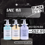 BLACK FRIDAY 💥 Weilaiya White Truffle Shampoo & Conditioner & X2 Gloss Hair Mask
