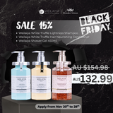 BLACK FRIDAY 💥 Weilaiya White Truffle  Shampoo & Conditioner & Shower Gel 450ml