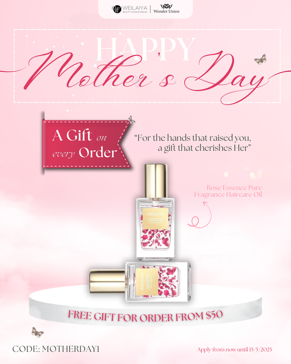 [This is FREE!] Weilaiya Rose Essence Pure Fragrance Hair Care Oil