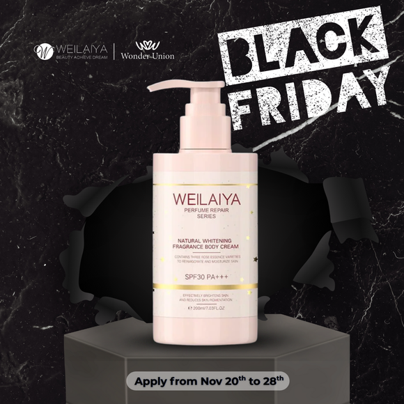 [SALE 25%] Weilaiya Natural Whitening Fragrance Body Cream
