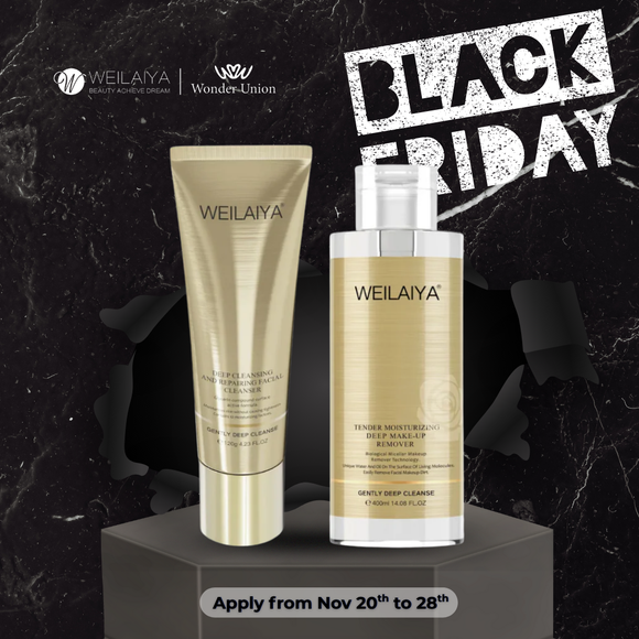 [SALE 32%] MakeUp Remover & Facial Cleanser COMBO - Free Travel-sized Shower Gel