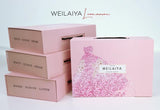 WEILAIYA PINK GIFT BOX WITH GREETTING CARD