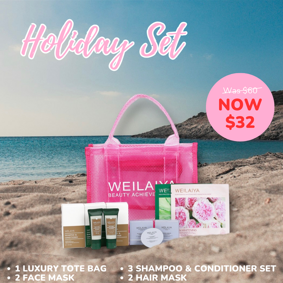 HOLIDAY SET WITH FREE LUXURY TOTE BAG