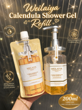 [REFILL PACK 200ML] Weilaiya Calendula Smoothing Perfume Shower Gel