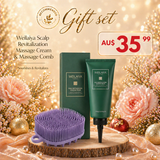 GIFT SET - Weilaiya Scalp Revitalization Massage Cream & MASSAGE COMB