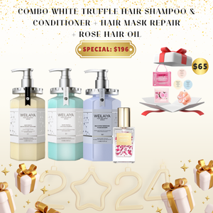 Combo  Weilaiya White Truffle Hair Care Bundle AND SPECIAL GIFT PACK $65