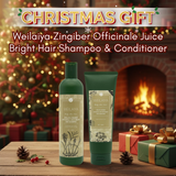 [SALE 30%] Weilaiya Zingiber Officinale Juice Bright Hair Shampoo & Conditioner Set [For dry hair]