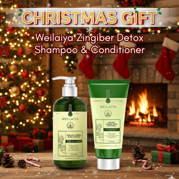 [SALE 30%] Weilaiya Zingiber Detox Shampoo & Conditioner for hair growth