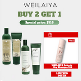 BUY 2 GET 1 Weilaiya Ginger Shampoo & Conditioner Set get one FREE DRY SHAMPOO