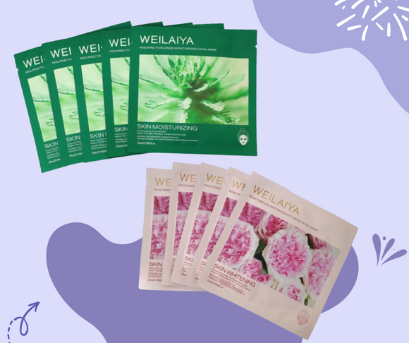 3 Weilaiya facial masks