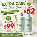 [SALES 30% & 25%] Elvawell White Truffle Shampoo and Conditioner (500ml x2)