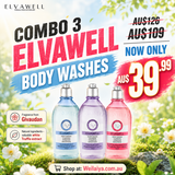 🔥70% OFF🔥Combo 3 Evawell Body Washes ONLY AU$3️⃣9️⃣