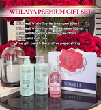 GIFT SET - Elvawell Shampoo & Conditioner Set 500ml & Elvawell Shower Gel 250ml & Gift Box