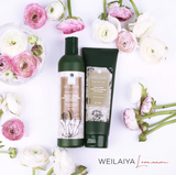 BUY 2 GET 1 Weilaiya Ginger Shampoo & Conditioner Set get one FREE DRY SHAMPOO