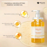 Combo 3 bottles of Weilaiya Shower Gel & 2 FREE travel-sized new edition